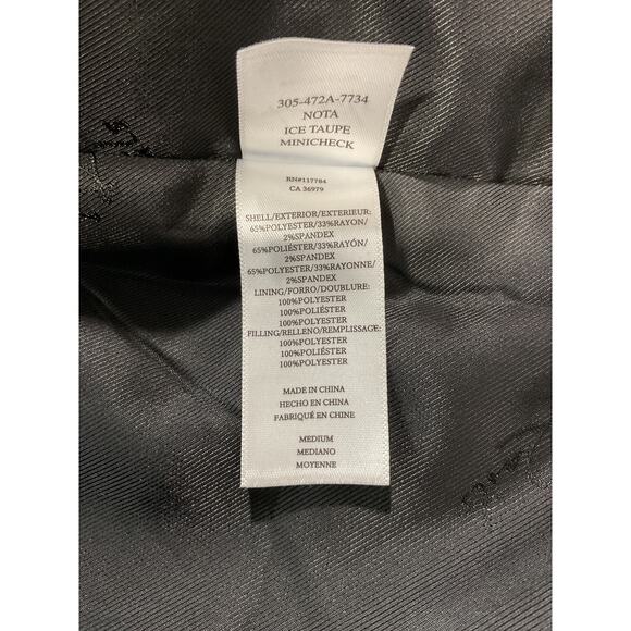 Rails 'Nota' Tan Polyester Jacket Size M NWT - Picture 5 of 6